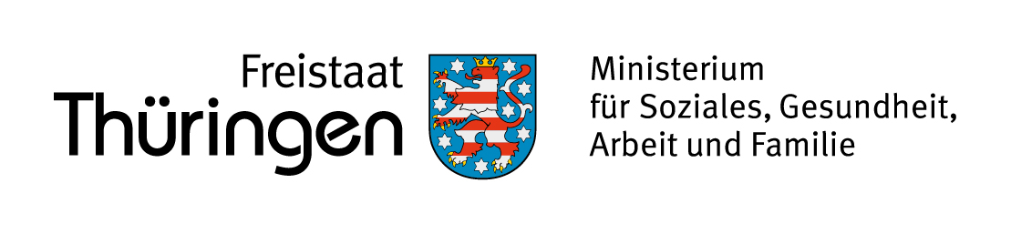 Logo Freistaat Thüringen Ministerium für Soziales, Gesundheit, Arbeit und Familie